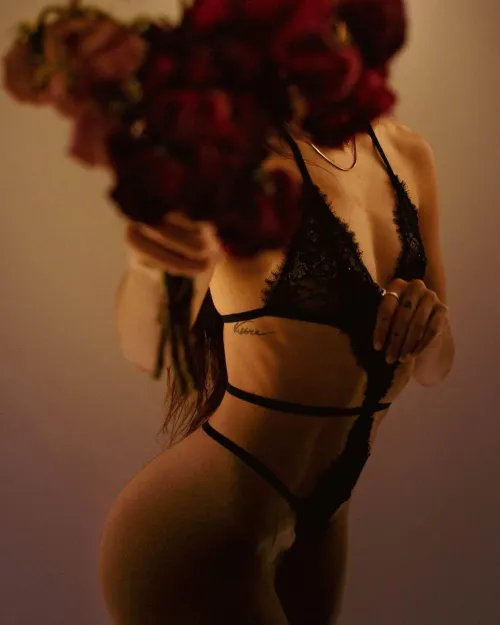 Letting desire and passion take over.