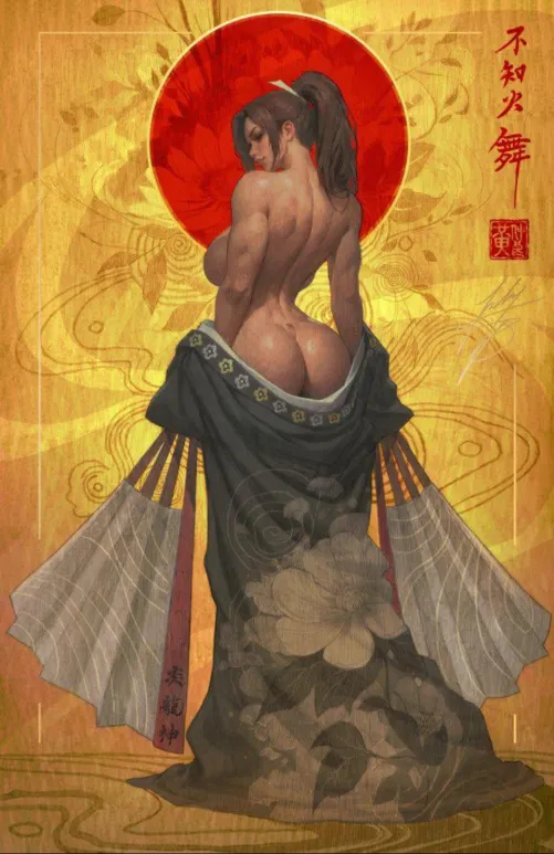 Mai Shiranui has become a folklore legend in Japan. What’s her story? (Artwork by ickpot)