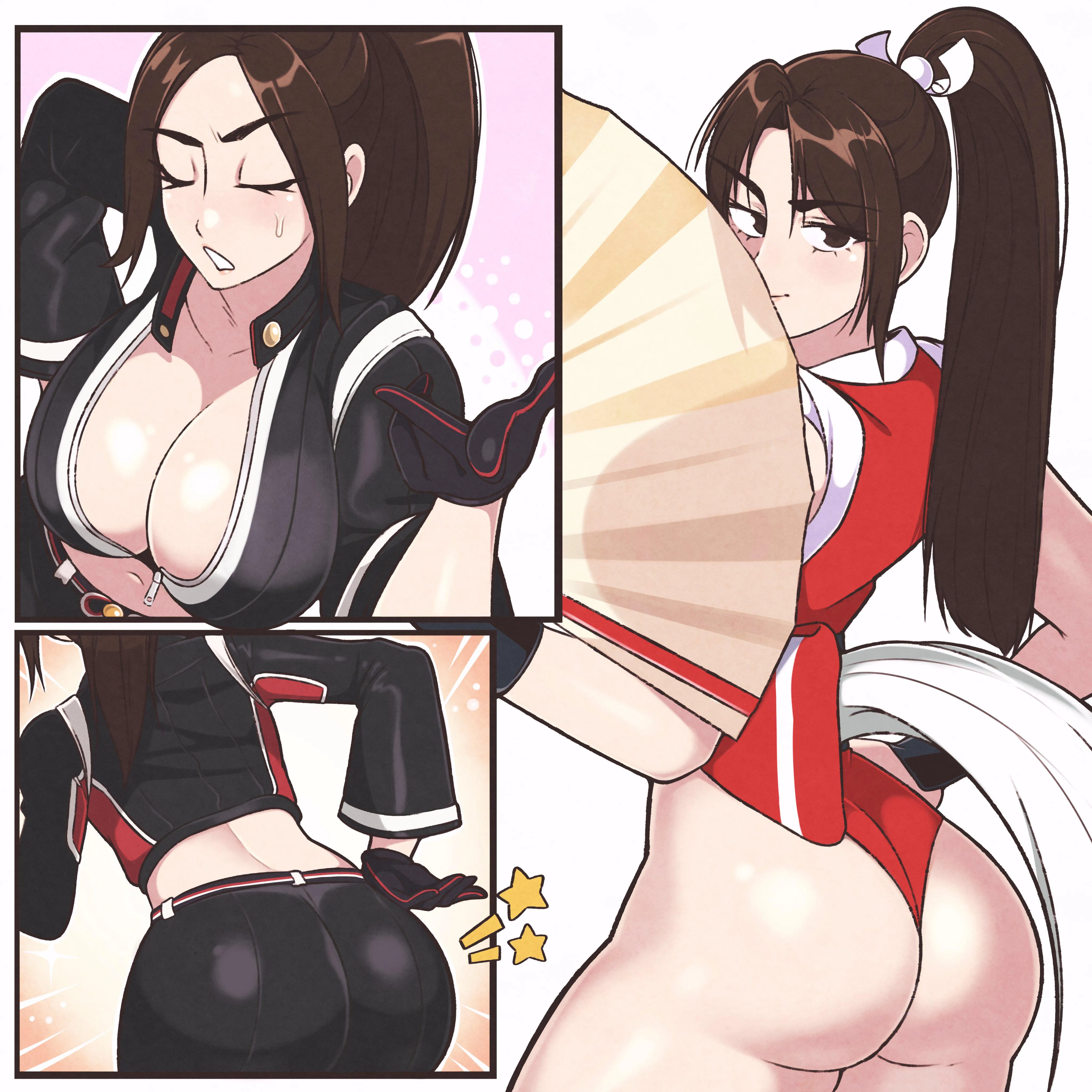 Mai Shiranui Modern and Classic style, sex made flesh (Jeff Miga)