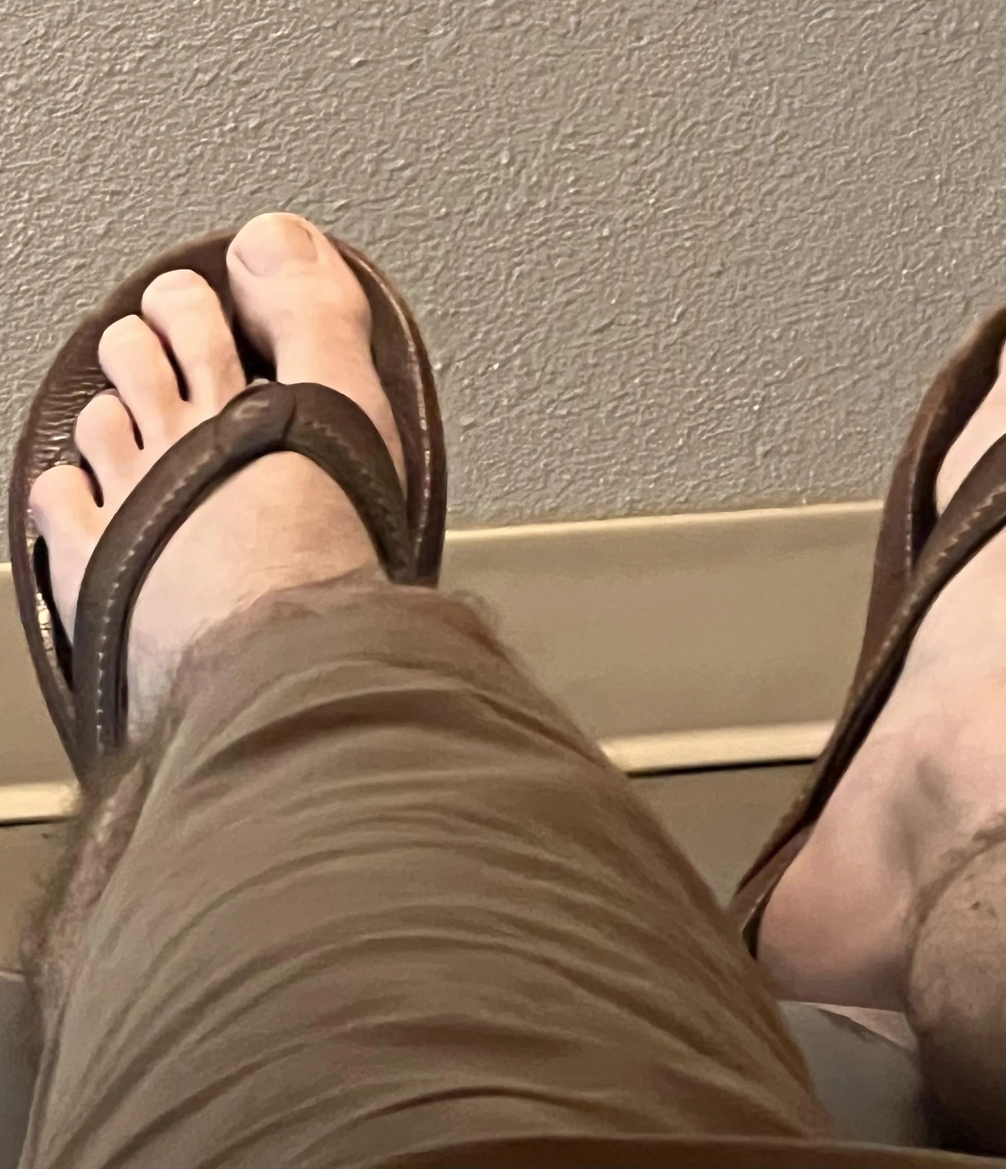 Manly feet!
