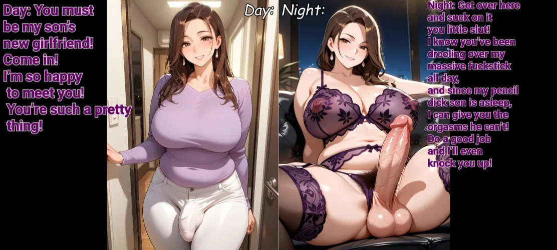 Mommy always ends up stealing your girlfriends (sorry for the bad quality and my first attempt)