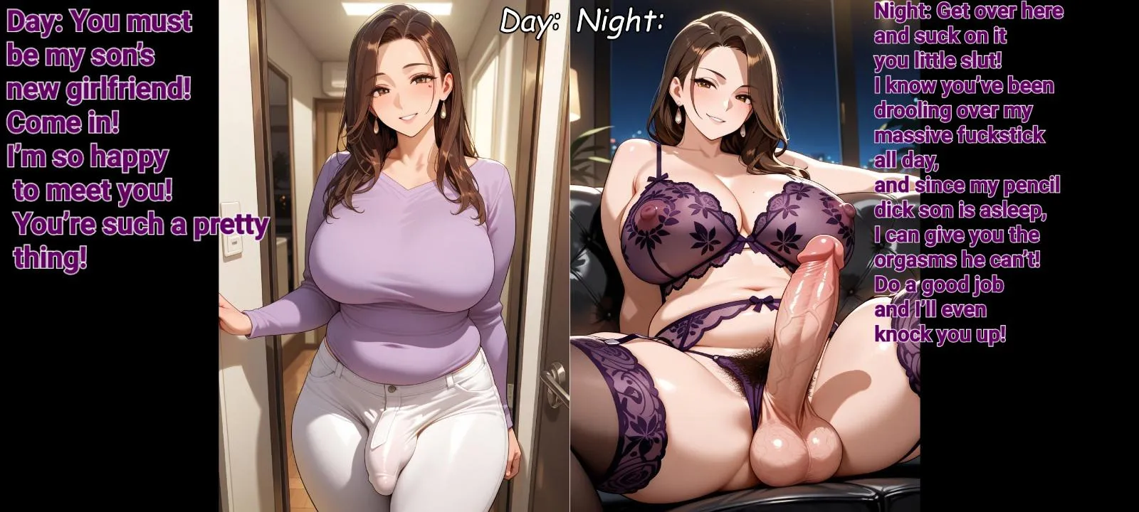 Mommy always ends up stealing your girlfriends (sorry for the bad quality and my first attempt)