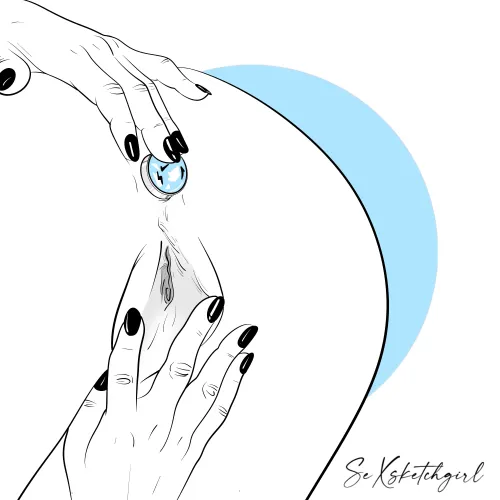 Plugged (by Sexsketchgirl)