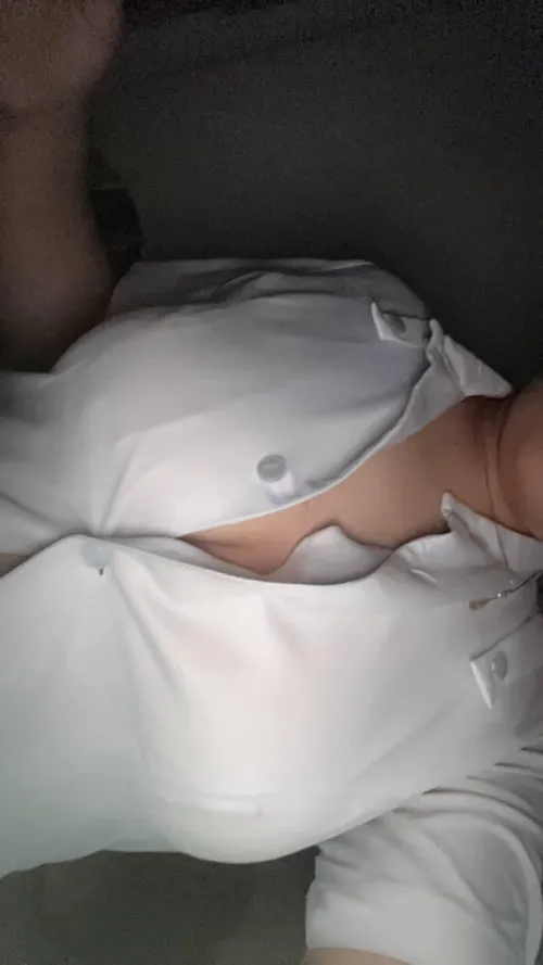 Premed girlie reminding me my uniform kink exists