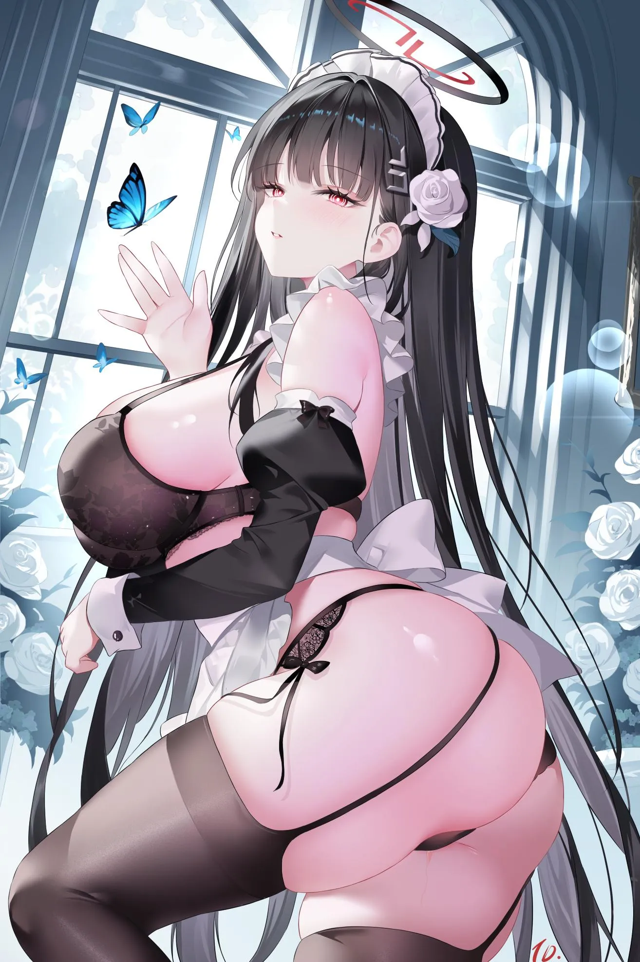 Sexy maid Rio