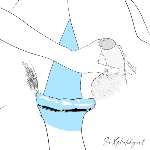 Sharing a toy (by Sexsketchgirl)