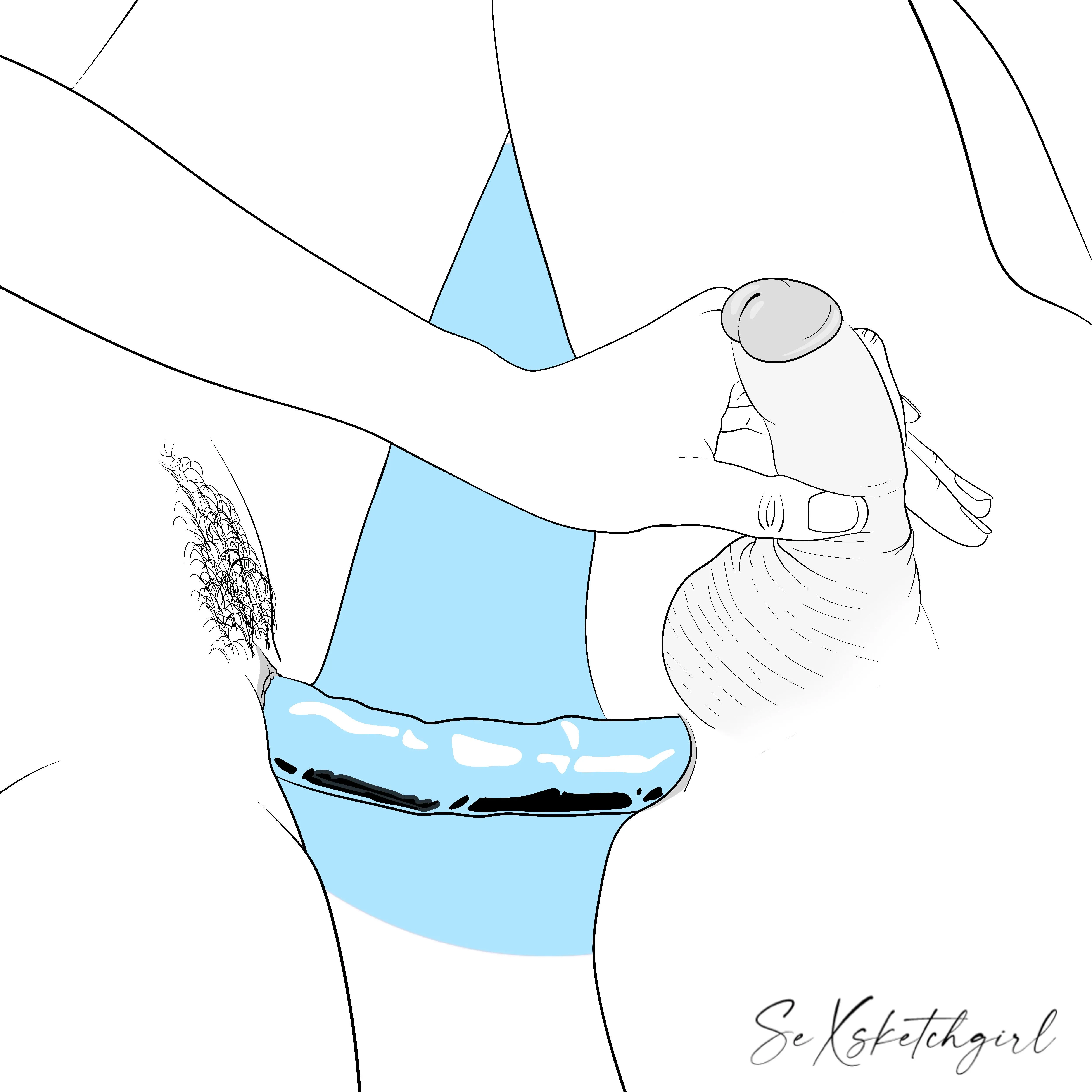 Sharing a toy (by Sexsketchgirl)