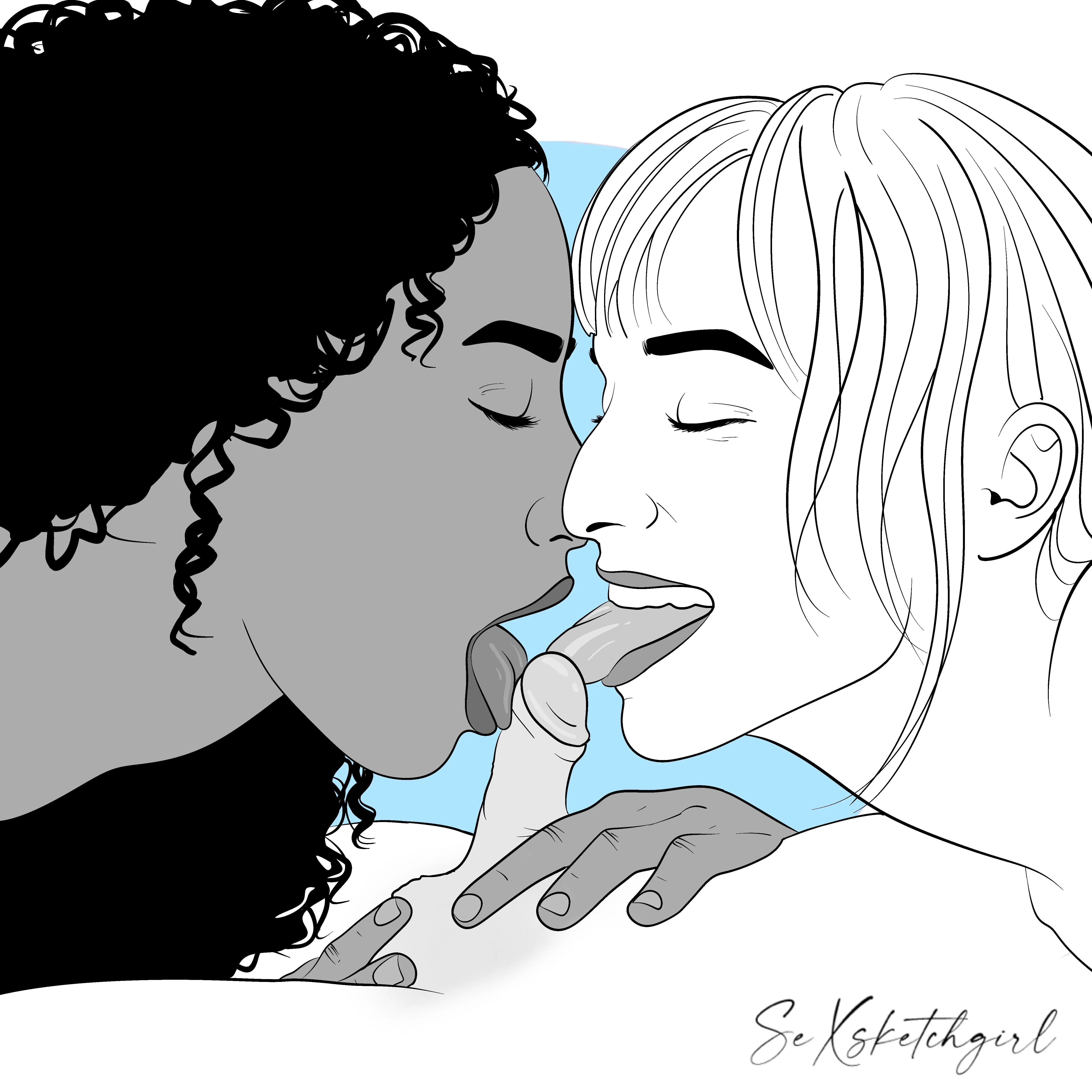 Small penis love (by Sexsketchgirl)