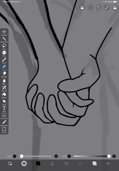 Sorry if this is too vulgar for this sub, but does this hand-holding look decent enough?