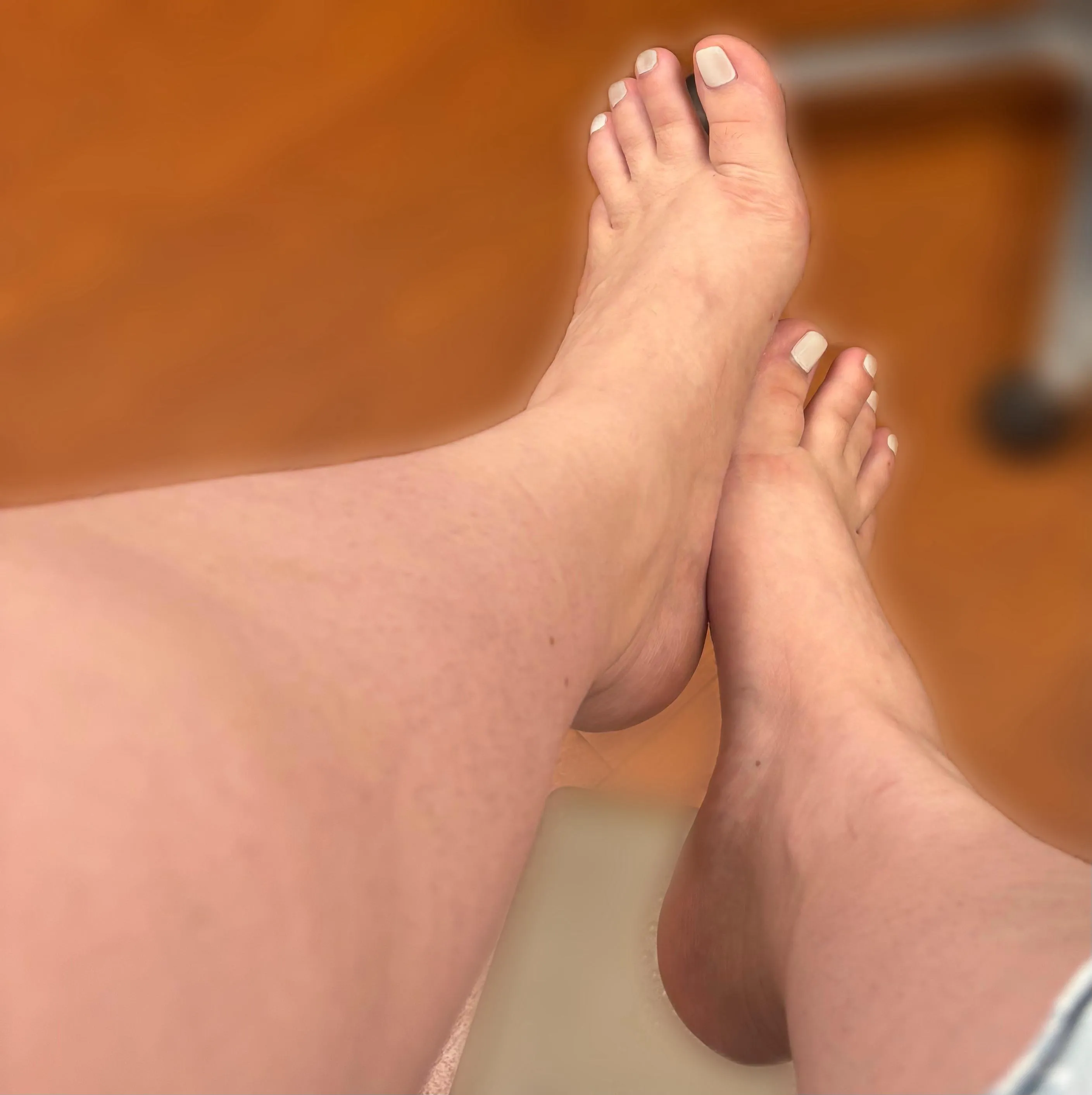 Suck on my toes while I sit back and relax