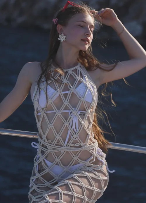 The beach made me very excited