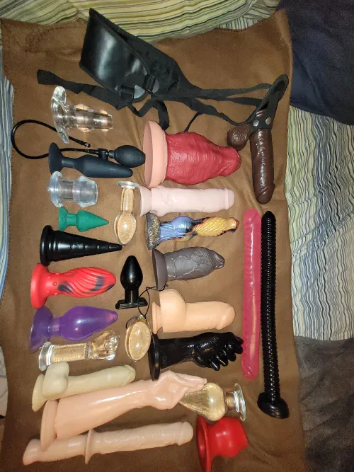 The collection grows, as does my asshole