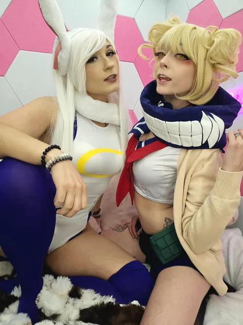 🌈THE CYRIIS SISTERS ARE LIVE✨ Preview for @AnimeBoston cosplay tomorrow 💕 Stop by and have a little wholesome fun 😍 ⏬⛓️LINKS⛓️⏬