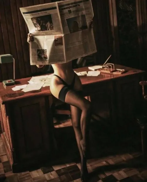 the dean requests his secretary to bring him a morning newspaper every day