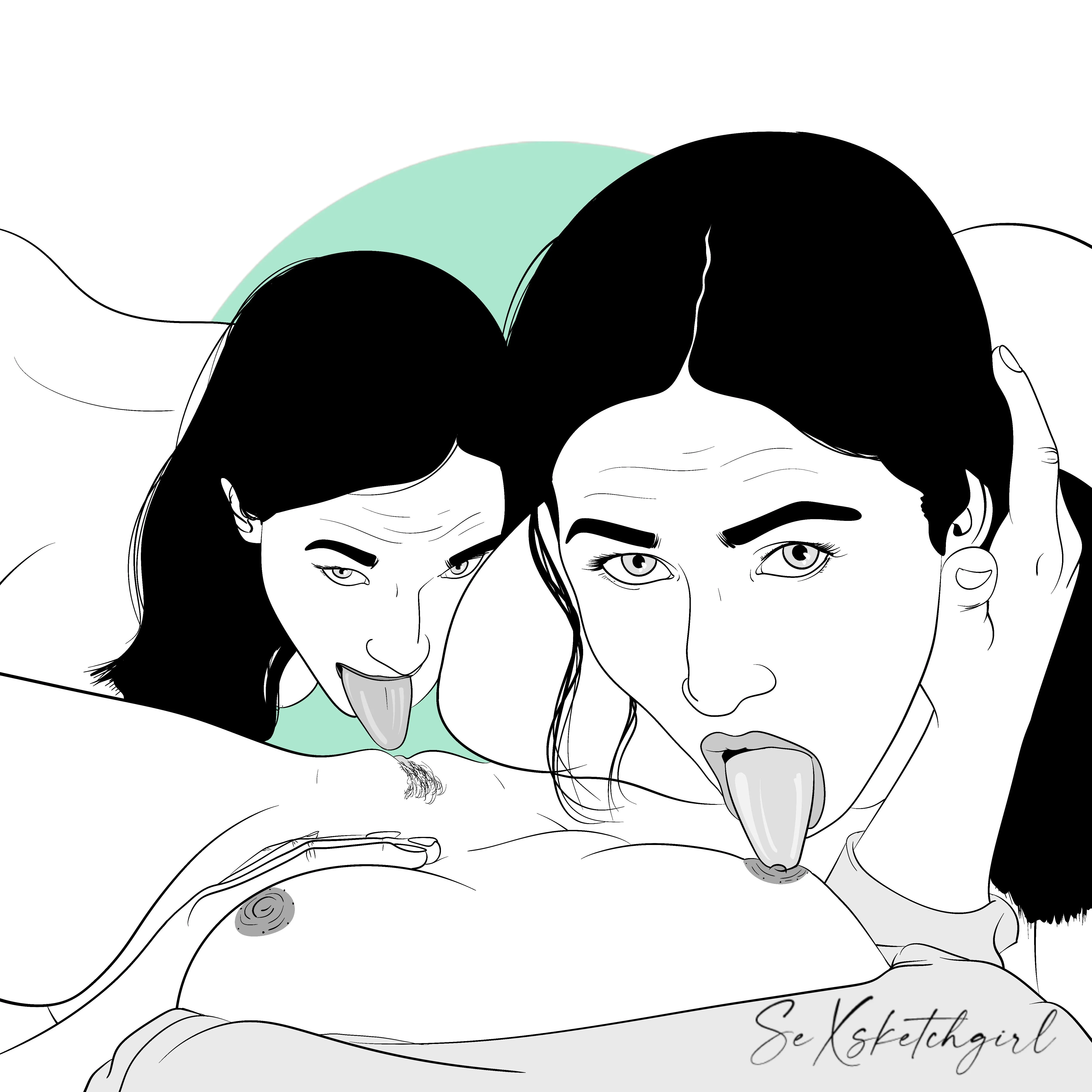 Tongues (by Sexsketchgirl)