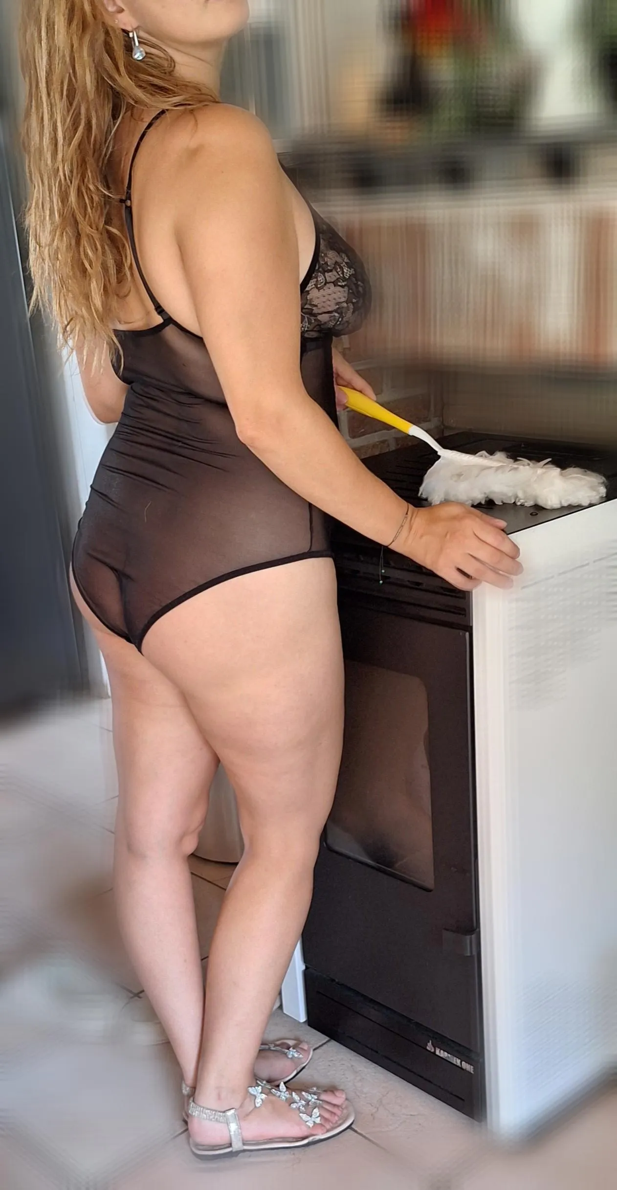 Wie zal ik helpen voor het huishouden....