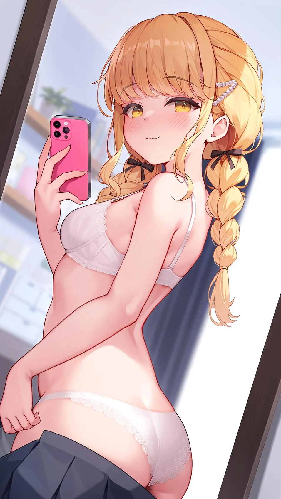 Admiring Kotone’s body [Idolmaster]