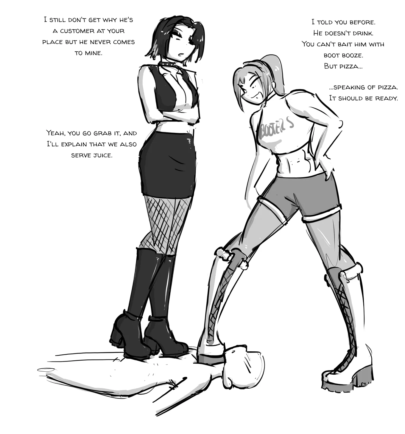 Another case of hands on... boots on marketing.