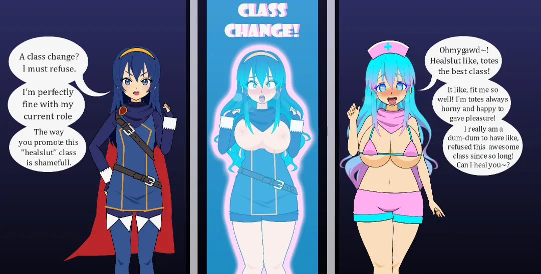 Class changed to Healslut♡