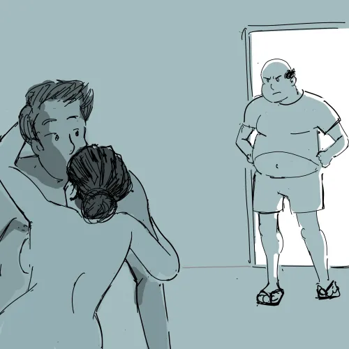 Cuckolding your own dad is tight!