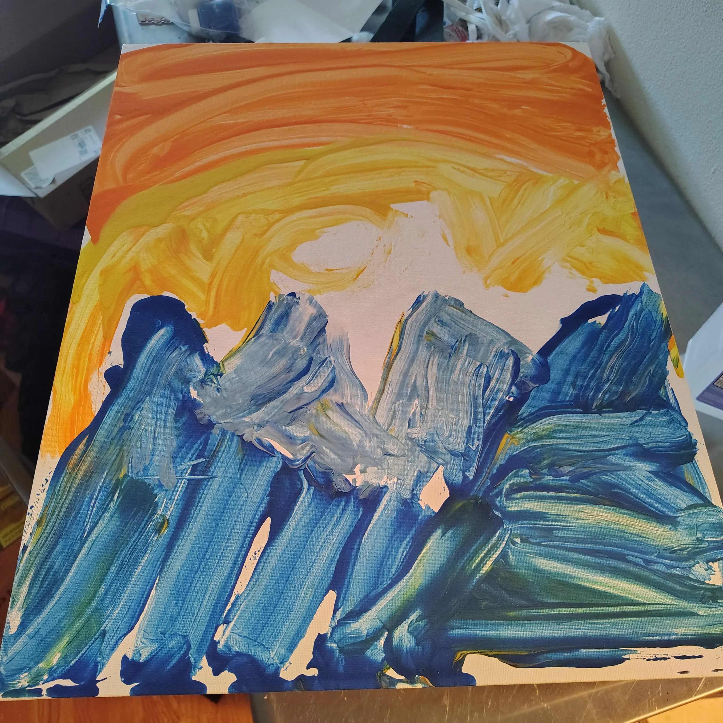 Did Speed painting for a pet pageant