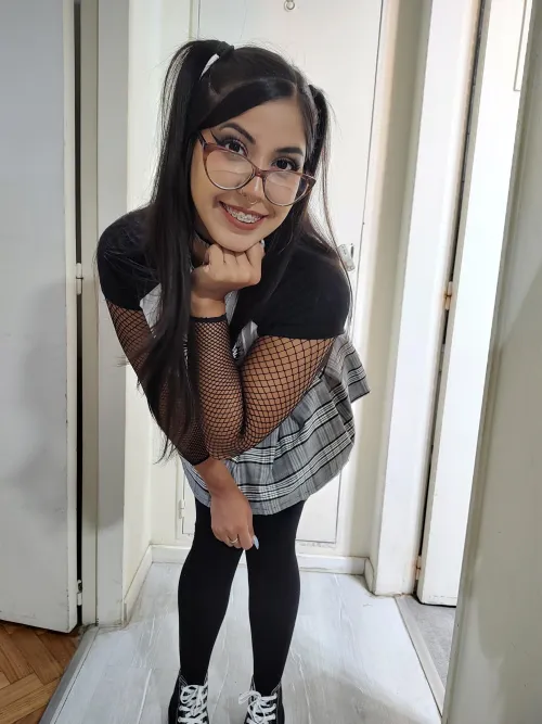 Don’t let the braces fool you… this mouth has a very naughty side