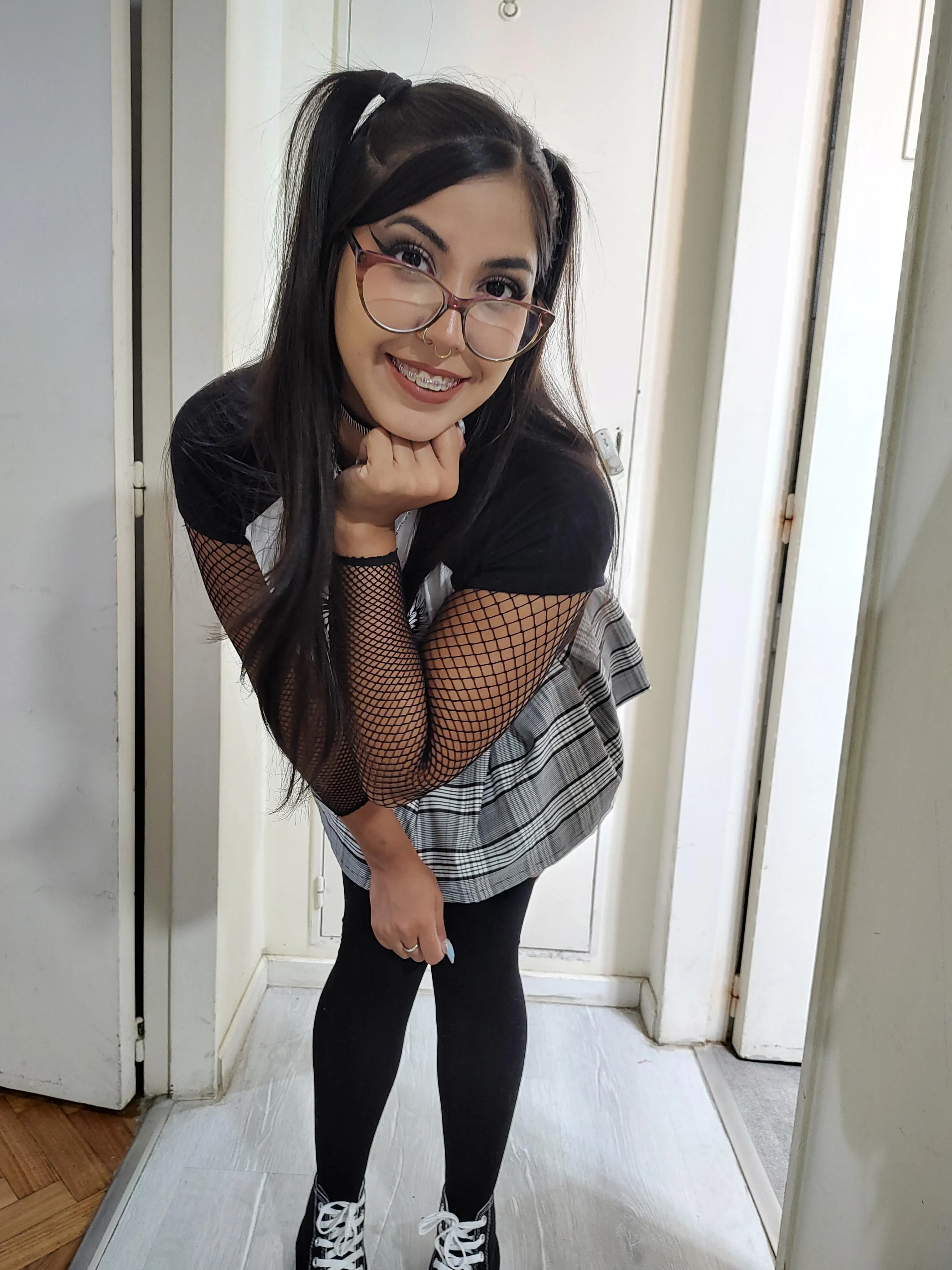 Don’t let the braces fool you… this mouth has a very naughty side