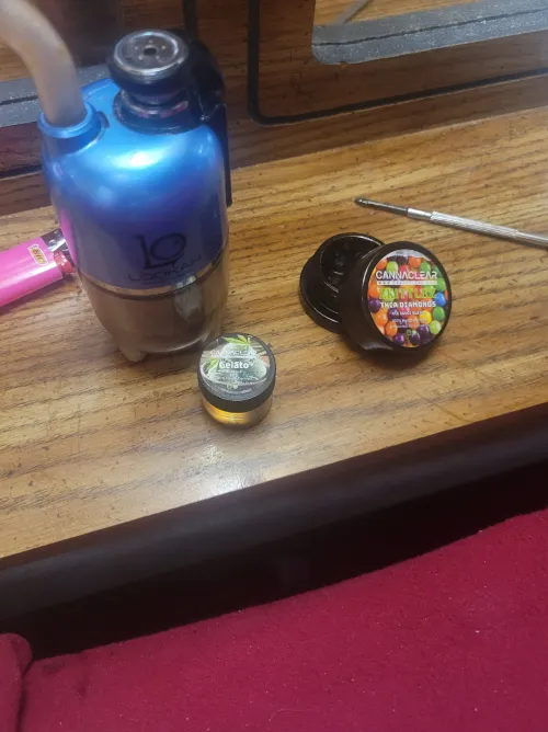 Early morning with Cannaclear Diamonds and Saucex2