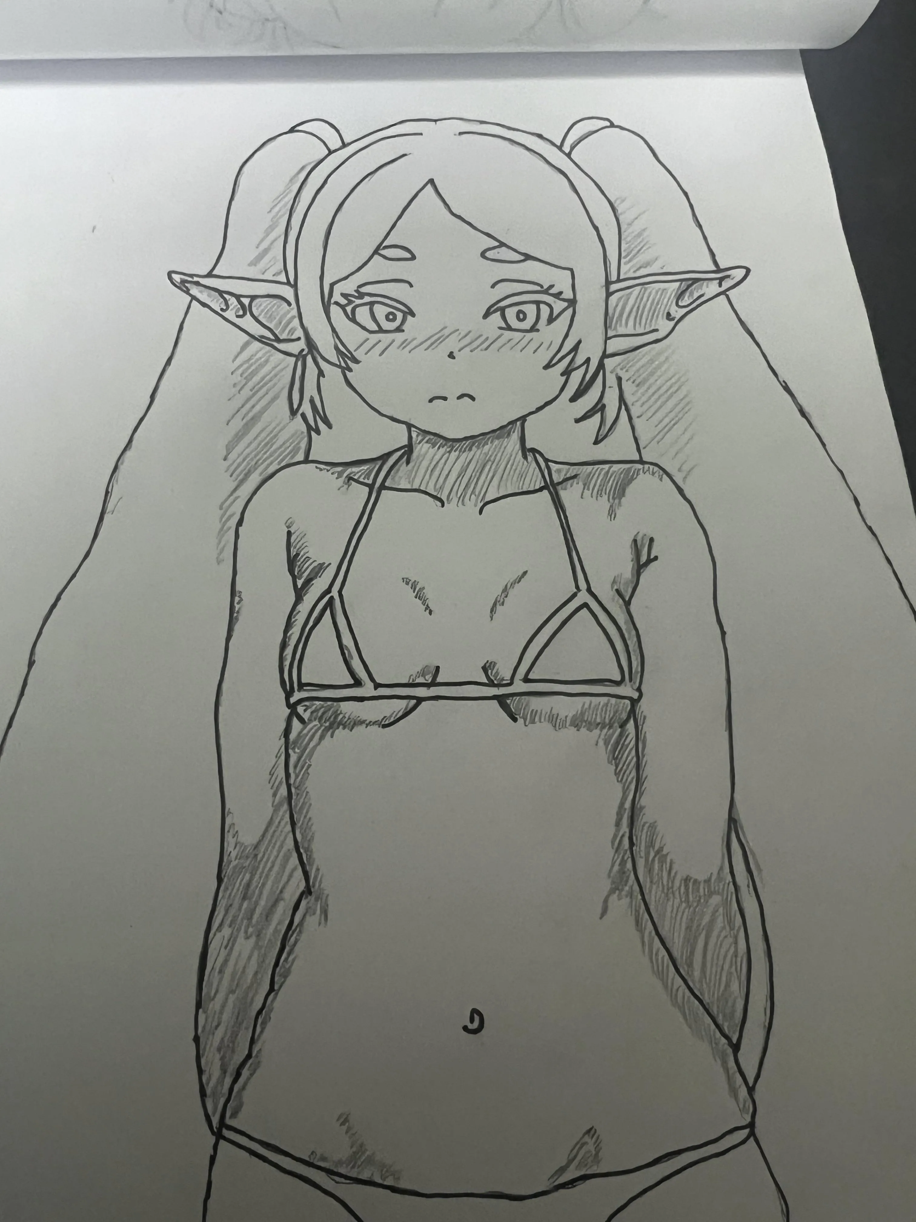 Girst time drawing Frieren