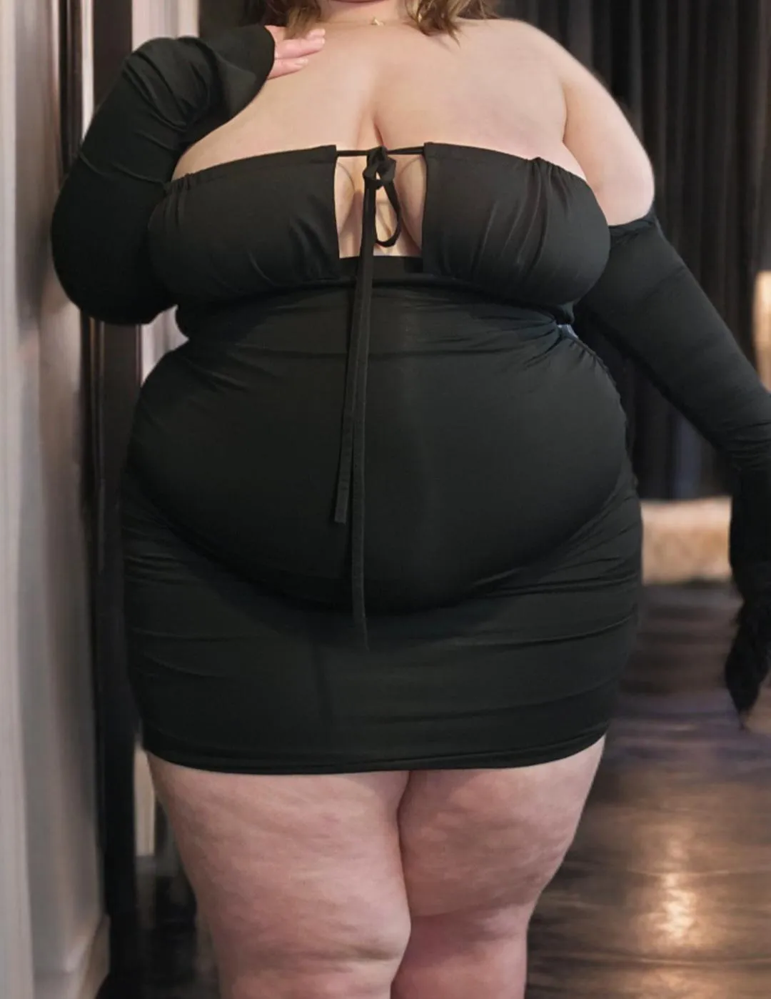 Hopefully this is okay to wear out to a bar 🖤