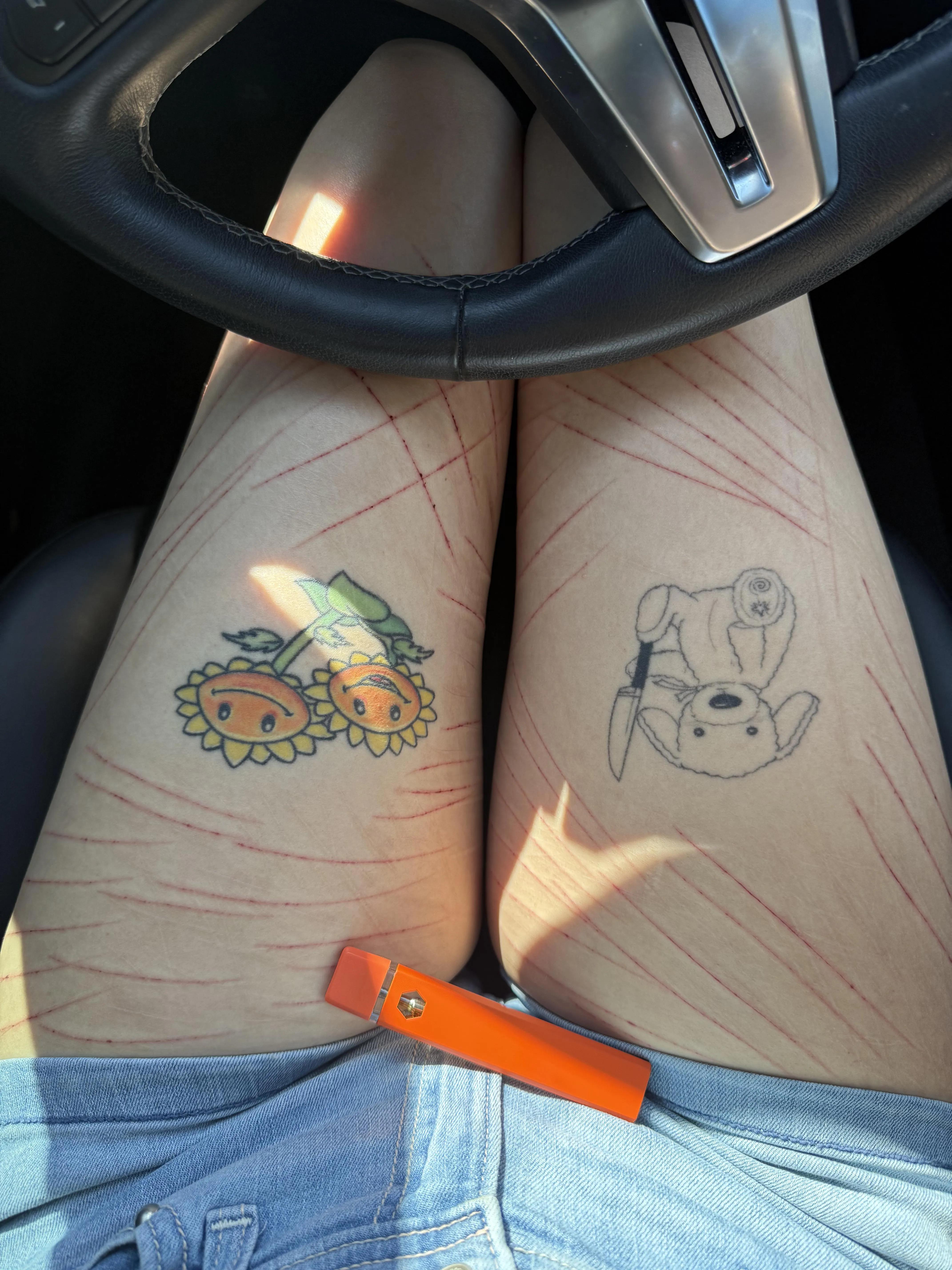 I like going out in public with my cuts showing 🤪