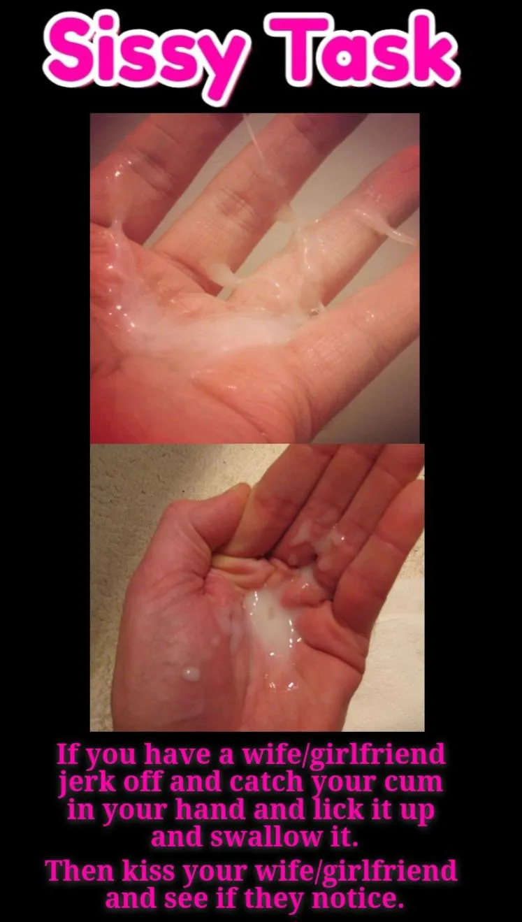 If you have a wife/girlfriend, cum in your hand and eat it. Then kiss her and see if she notices the taste of cum