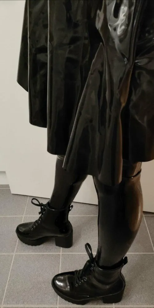 Latex outfit 💚✨