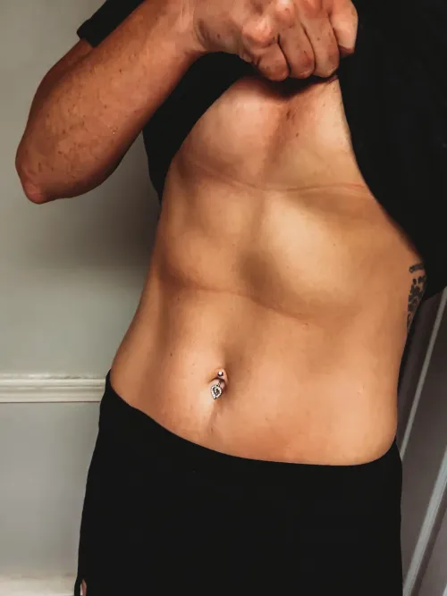 Lost 40 lbs and have been gaining abs