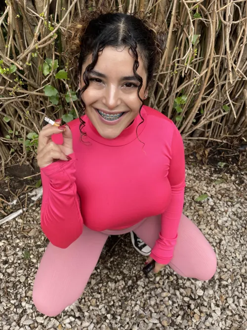 My cigarette's almost gone, and I don't have any more. Can you buy me some?