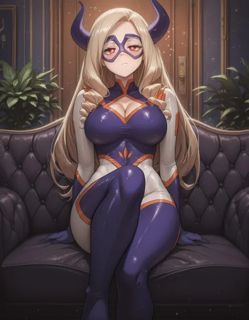 [My Hero Academia] Mount Lady is getting sleepy (Yodayo AI)