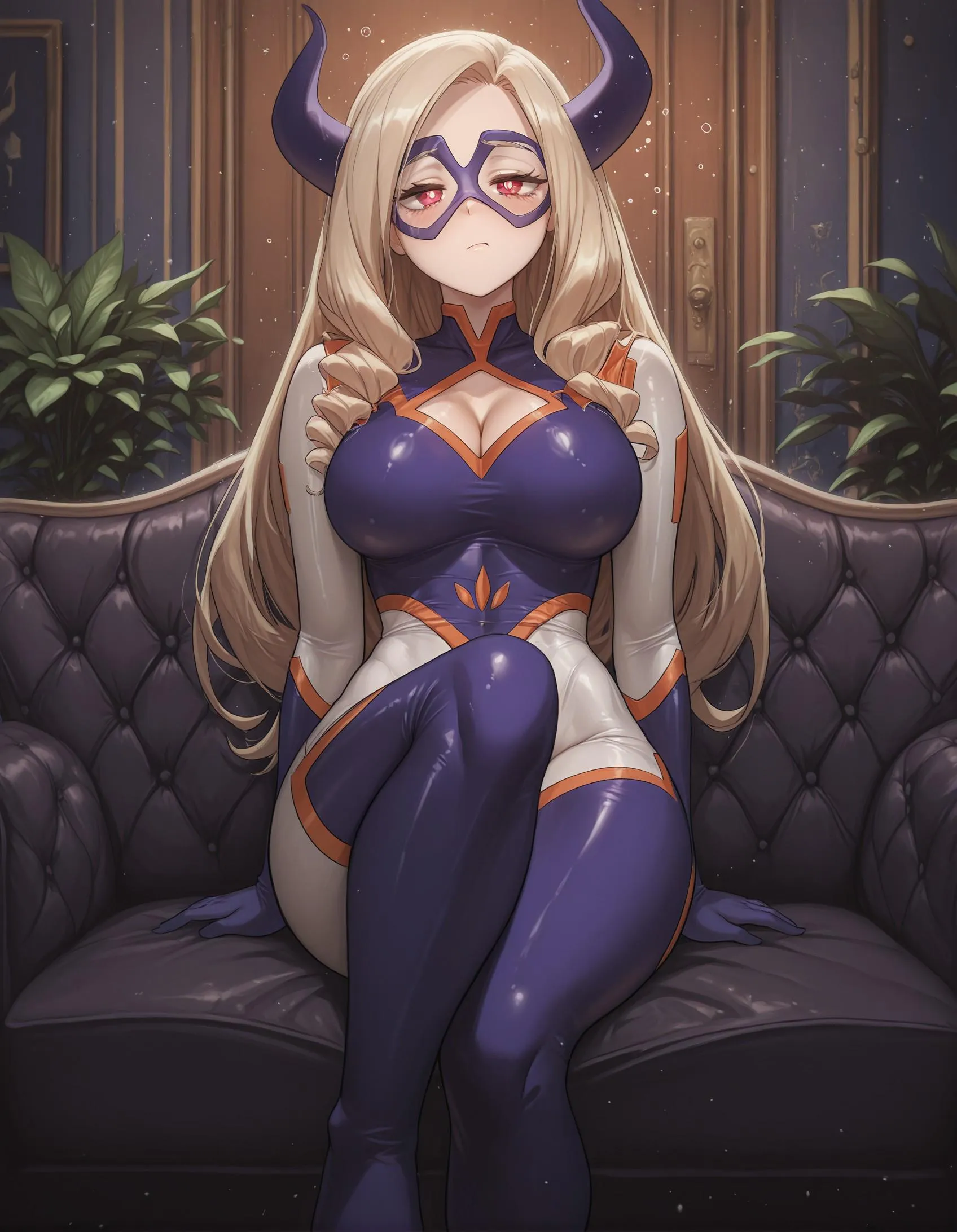 [My Hero Academia] Mount Lady is getting sleepy (Yodayo AI)