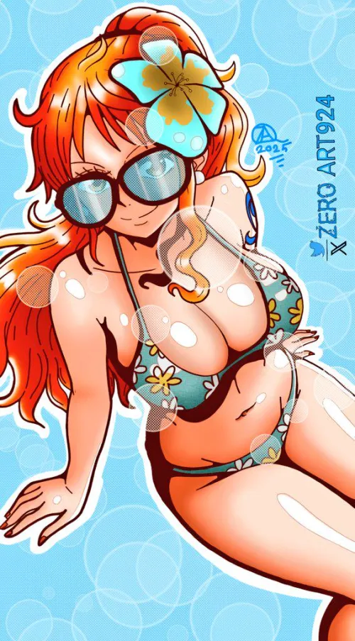Nami In Bikini (Zero Art)