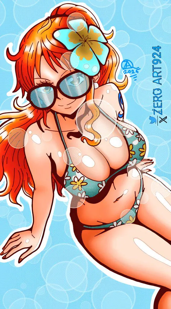 Nami In Bikini (Zero Art)