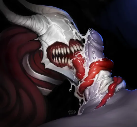 (nine lives art) [AM] i think the secret to full dive vr is in hallucinogenic drugs. it makes sense, it's all about tricking the brain