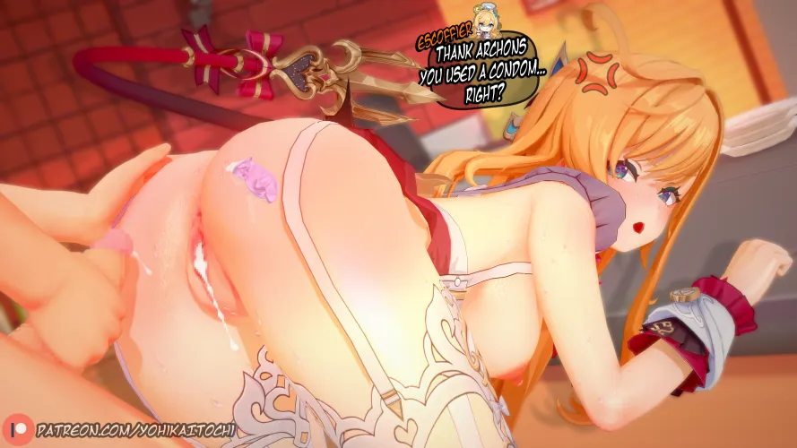 Pie with extra cream (by Yohika itochi)