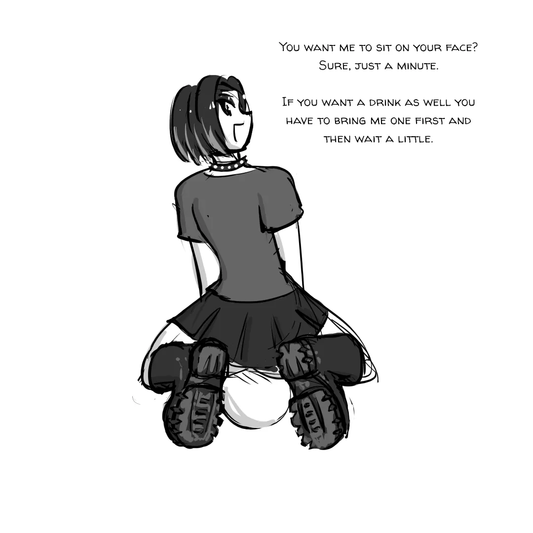 Reverse pillow with drink dispenser (optional).