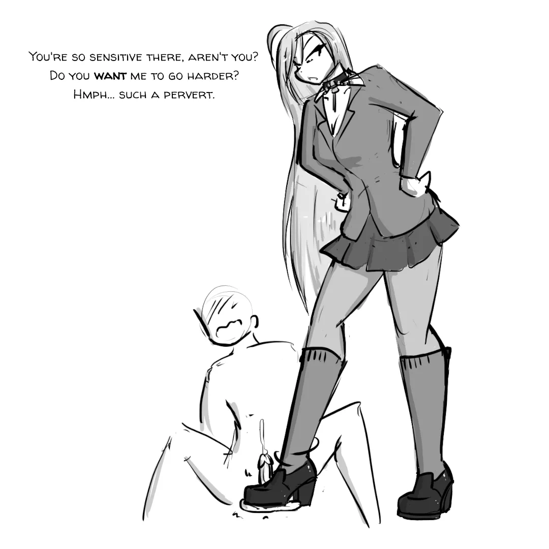 She's in a good mood.