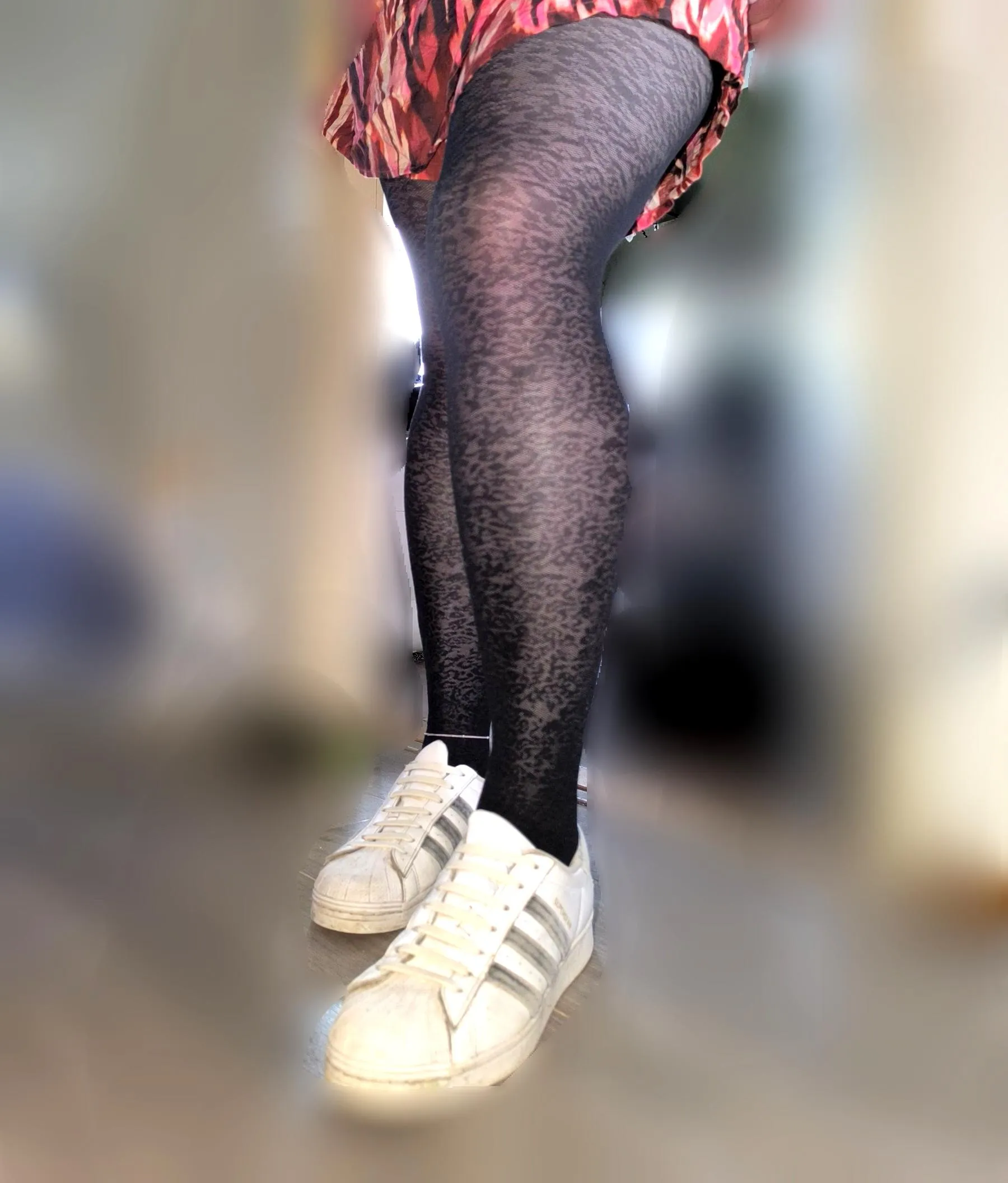 Some fun pattern pantyhose