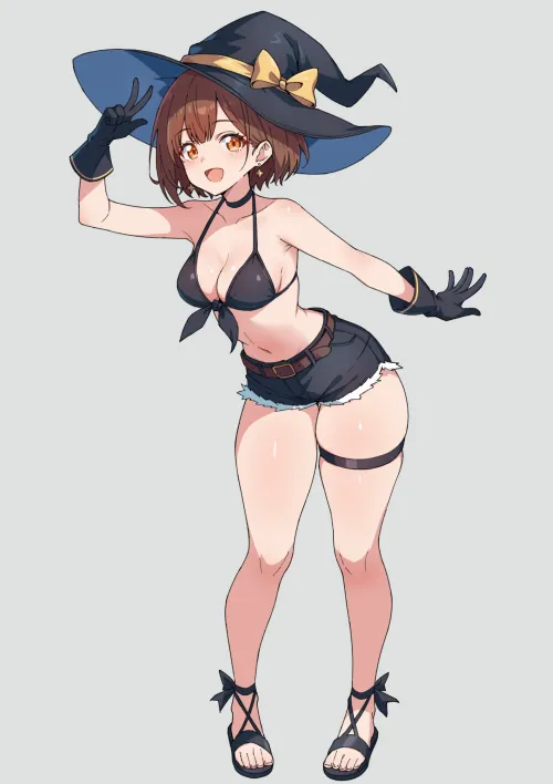 Summer time witch