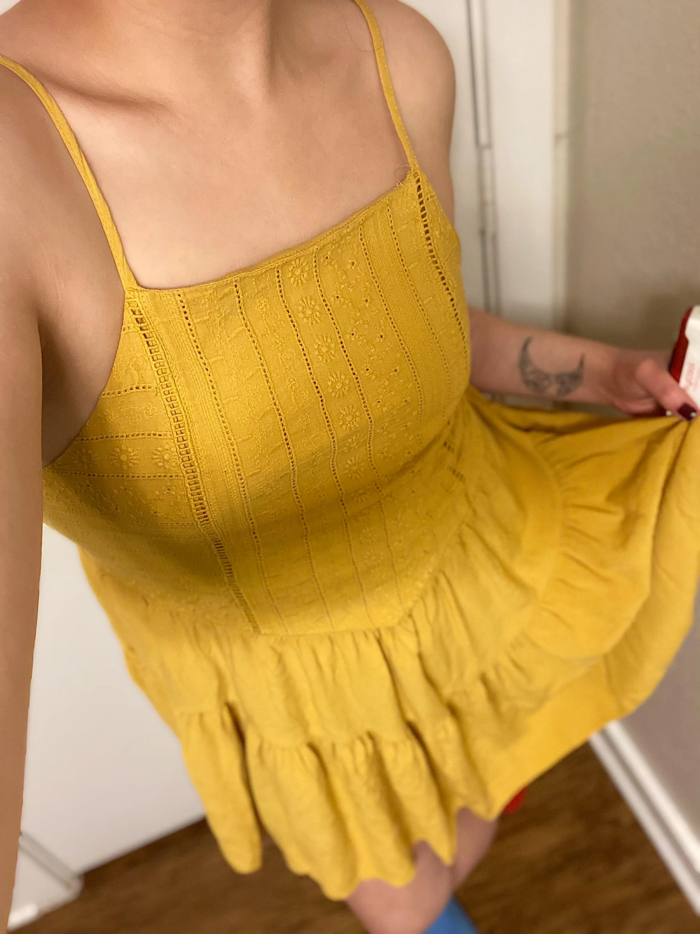 Suns out, it’s time to match the color of it.