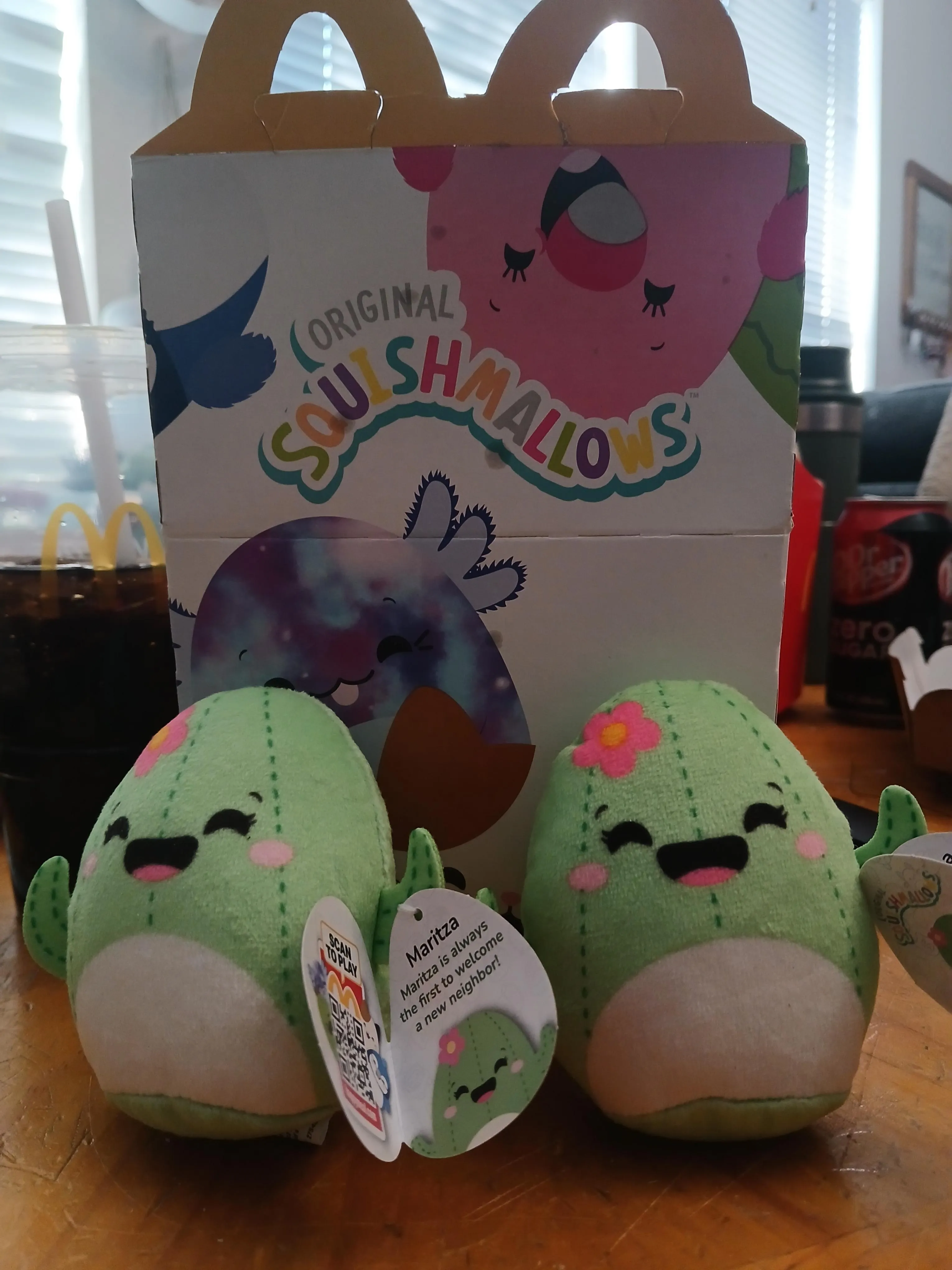 They put two Squishmallows in my Happy Meal 😊