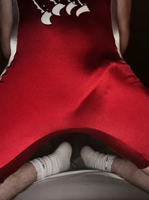 Think you'd get distracted on the wrestling mat?