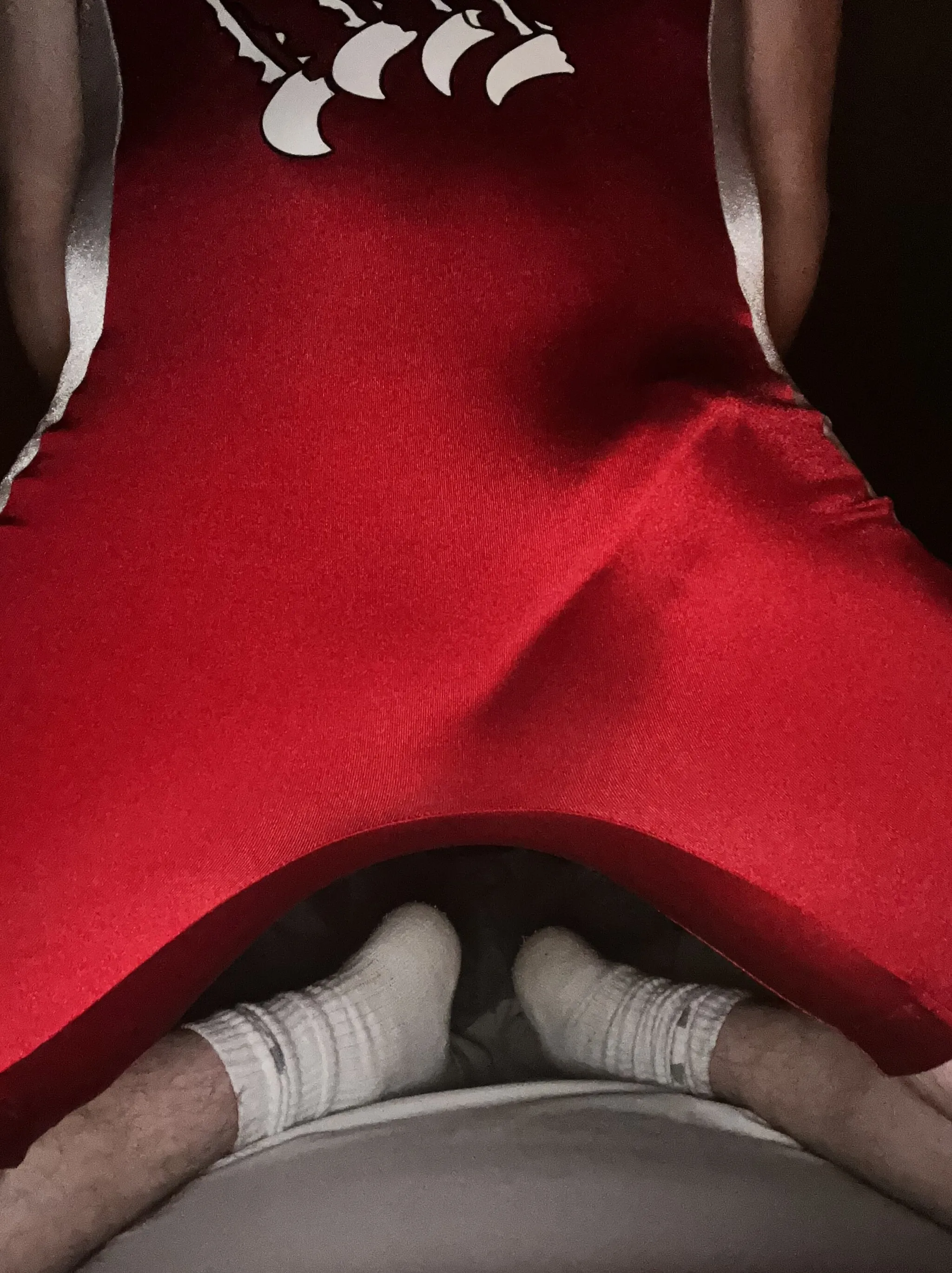 Think you'd get distracted on the wrestling mat?