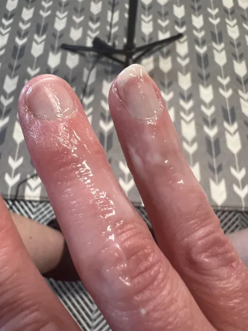 Would you suck my fingers clean?